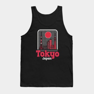 Tokyo, Japan City Tank Top